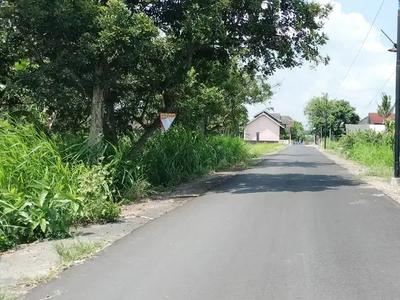 Tanah dilokasi berkembang diberbah kalasan yogyakarta