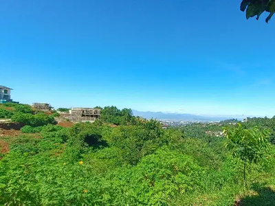 Tanah Hook Siap bangun di Dago view lembah pegunungan