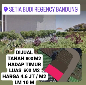 Tanah Setiabudi Regency Bandung Jual Murah Nego