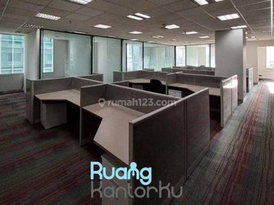Ruang Kantor 265,32 Sqm Fully Furnished Siap Pakai Di Dea Tower, Mega Kuningan, Jakarta
