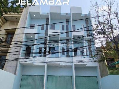 ANA RUKO BARU 4.2X21M² JALAN RAMAI KAVLING POLRI JELAMBAR