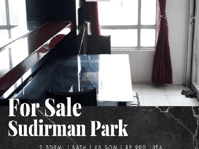 Dijual Apartemen Sudirman Park 2 Bedroom Full Furnished High Floor