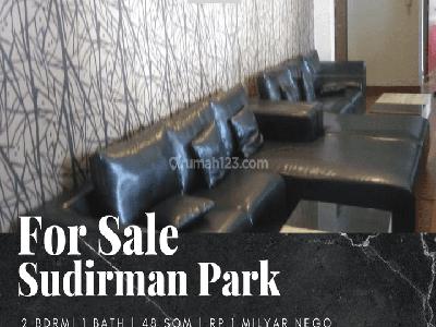 Dijual Apartemen Sudirman Park 2 Bedroom Full Furnished High Floor