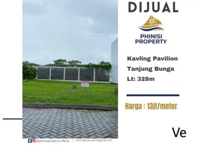 DIJUAL TANAH KAVLING DI PAVILLION TANJUNG BUNGA BESAR BELAKANG