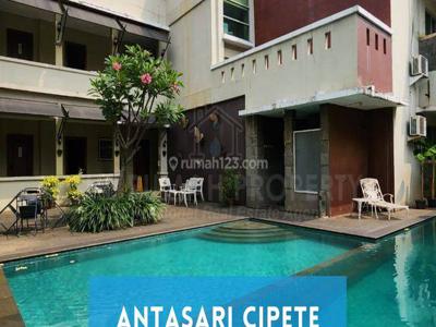 For Sale Hotel Aktif + Apartment Antasari Cipete Jakarta Selatan