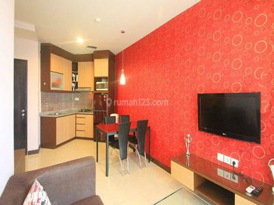 Jual Apartemen Cosmo Residence 2 Bedroom Lantai Tengah Furnished