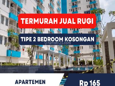 Jual Rugi Termurah apartemen Puncak Cbd 2 Bedroom