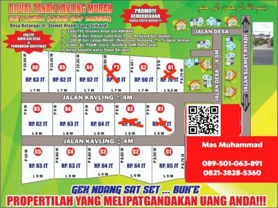 Jual Tanah Di rembang 50 Meter Dari Jalan Slamet Riyadi