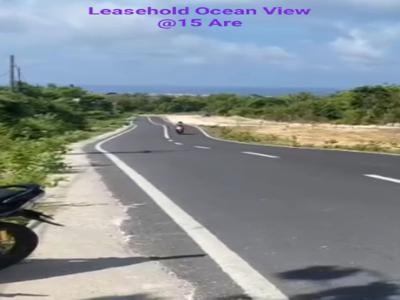 Leasehold Land Ocean View Di Jalan Utama Nusa Dua Selaran Sawangan