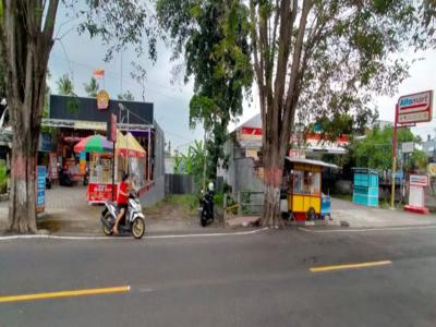 tanah seluas 3,37 are lokasi strategis pinggir jalan utama