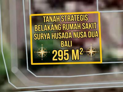 Tanah Strategis Belakang Rumah Sakit Surya Husada Nusa Dua Bali