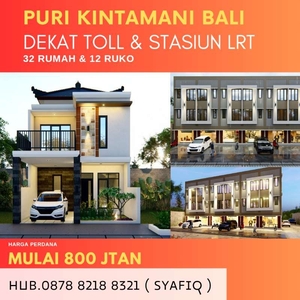 BRAND NEW Rumah Mewah Harga TerMurah Style Bali GRATIS BIAYA BIAYA