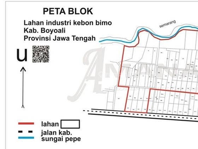 Dijual Lahan Industri Luas 5 Ha Boyolali Kebon Bimo