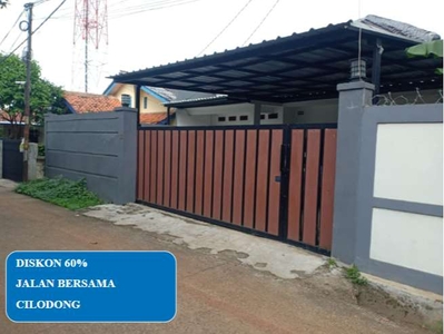 Dijual Rumah Baru 1 Lantai LT 250 m2 di Cilodong Diskon 60%