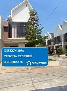 Dijual Rumah Baru 2 Lantai LT 92 m2 di Cibubur Diskon 30%