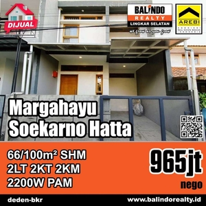 JUAL RUMAH MARGAHAYU RAYA SOEKARNO HATTA