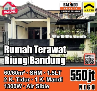 Jual Rumah Terawat Murah di Riung Bandung