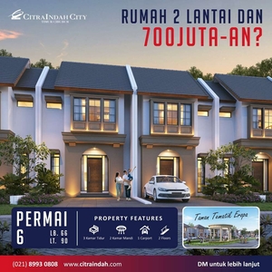 Smart Home Rumah 2 Lantai di Citra Indah City Timur Cibubur