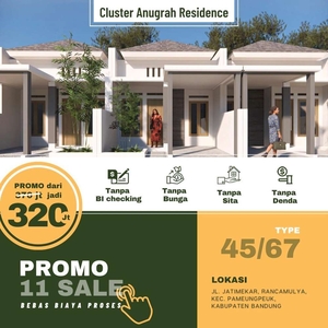 SPESIAL PRICE ANUGRAH RESIDENCE, CLUSTER EXCLUSIVE DI BANDUNG