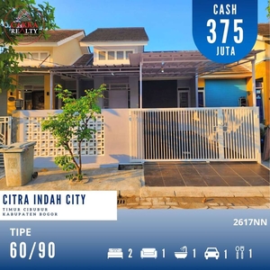 Di Jual Murah Rumah Cluster Bagus Siap Huni Citra Indah City (2617)