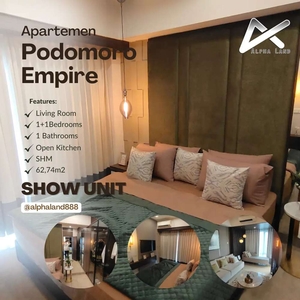 Dijual Apartemen Podomoro Medan Type Empire 2 Bed Room