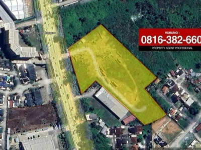 Dijual/Disewakan Tanah (22.708 M2) dipinggir Soekarno-Hatta Palembang