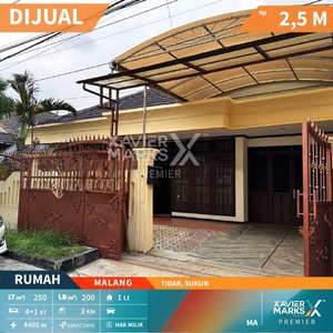 Dijual Rumah Siap Huni Di Tidar, Sukun, Malang
