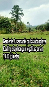 gardenia arcamanik park sindanglaya kavling murah dekat secaba