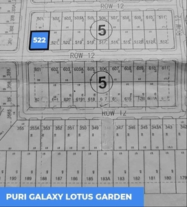 Puri Galaxy Lotus Garden Dekat Araya dan MERR 5 menit ke Galaxy Mall