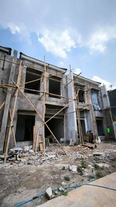 Rumah 2 Lantai Luas 70m Fre Furnish 20 Jt di Kampung Sawah Jatisampura