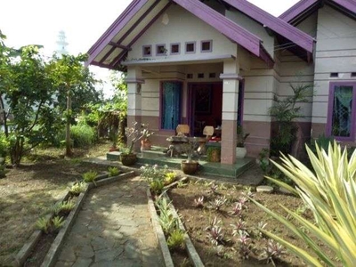 Rumah cantik dengan halaman luas di jl Dewi Sartika Batu