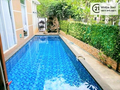 Rumah hook ada swimming pool di Graha Raya Tangsel WD30121