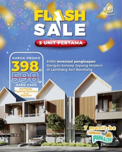 Rumah Investasi Rumah Villa 2 Lantai di Lembang Bandung