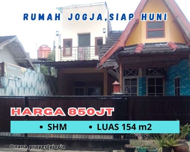 Rumah Jogja, SHM, Siap Huni, Dekat Kampus UII Jakal