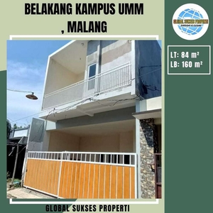 Rumah Kost 2lt Full Furnished Lokasi di Belakang Kampus UMM Malang