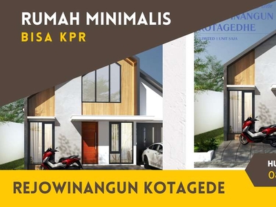 Rumah Minimalis Di Dekat Balai Kota Jogja JL Kusumanegara Bisa KPR BTN