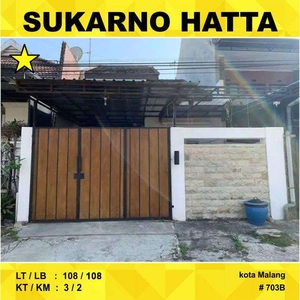 Rumah Murah Luas 108 di Bunga Sukarno Hatta Suhat Malang _ 703B