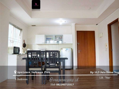 Sewa/Jual Apartement Sudirman Park Low Floor 3BR+1 Full Furnished