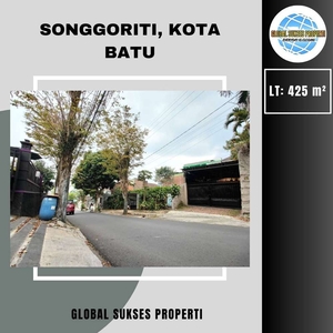 Tanah Murah Berada di Poros Jalan Songgoriti Kota Batu