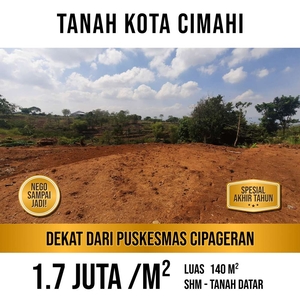 Tanah Murah Cimahi Dekat dari Jalan Cipageran Asri Bandung SHM