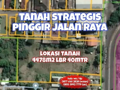 Tanah SRATEGIS Jl. Utama Raya Janti Gedong Kuning Adisucipto