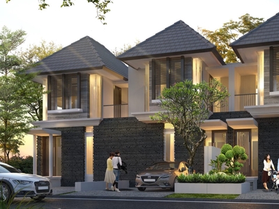 Dijual 718. Rumah Baru Modern Rungkut Asri Timur, Surabaya