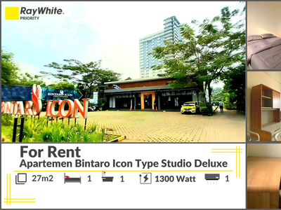 Disewa Apartemen Bintaro Icon Tower Amethyst Type Studio Deluxe H