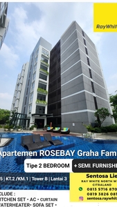 Apartemen Rosebay Graha Family 2 Bedroom SEMI FURNISHED Tower B Lantai 3 Best City View