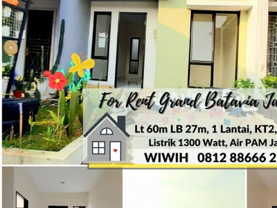 Brand New Rumah Cantiq Minimalis Grand Batavia Jaya, 60m Harga 20 Jt Nego sampai DEAL