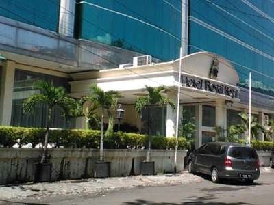 Dijual Hotel Surabaya Pusat - Ketabang - Genteng - 90 K.Tidur - Parkiran +/- 25 Mobil - Komersial area Cocok buat Segala Usaha