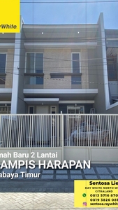 Dijual Rumah Baru Klampis Harapan - Modern 2 Lantai Surabaya Timur