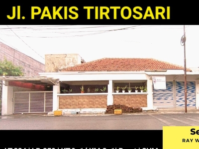 Dijual Rumah Jalan Pakis Tirtosari - Kec.Sawahan - Surabaya Dekat Ciputra World