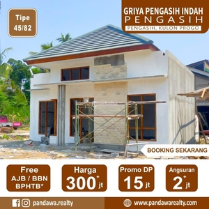 Dijual Rumah Murah Berlokasi di Tengah Kota Wates LT83 LB38 2KT 1KM - Kulon Progo Yogyakarta