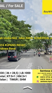 Dijual Rumah Raya Kupang Indah - Komersial Area Luas 1030 m2 - Sebaris JADE IMPERIAL, XO Suki